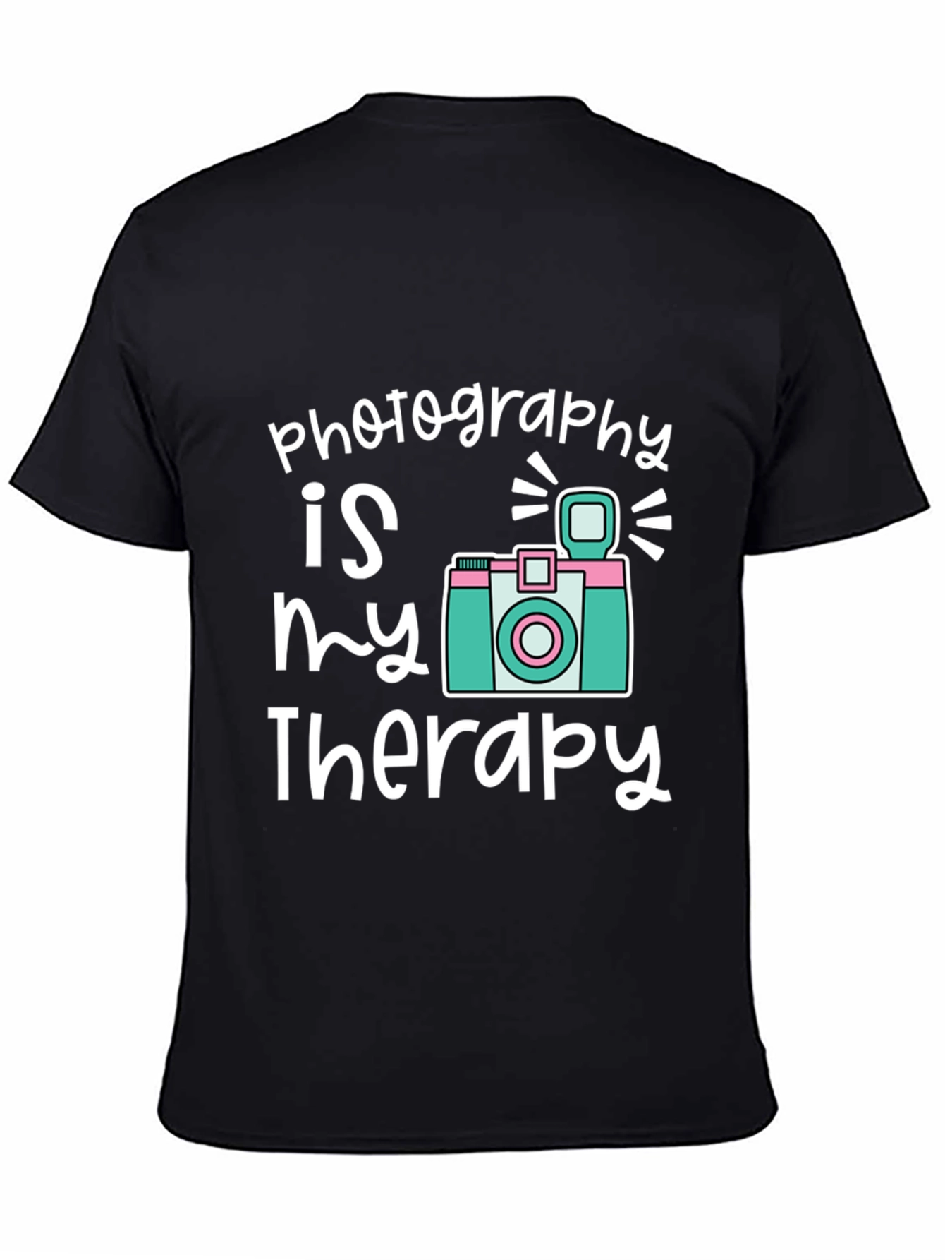 Photography is My Therapy Graphic T-Shirt