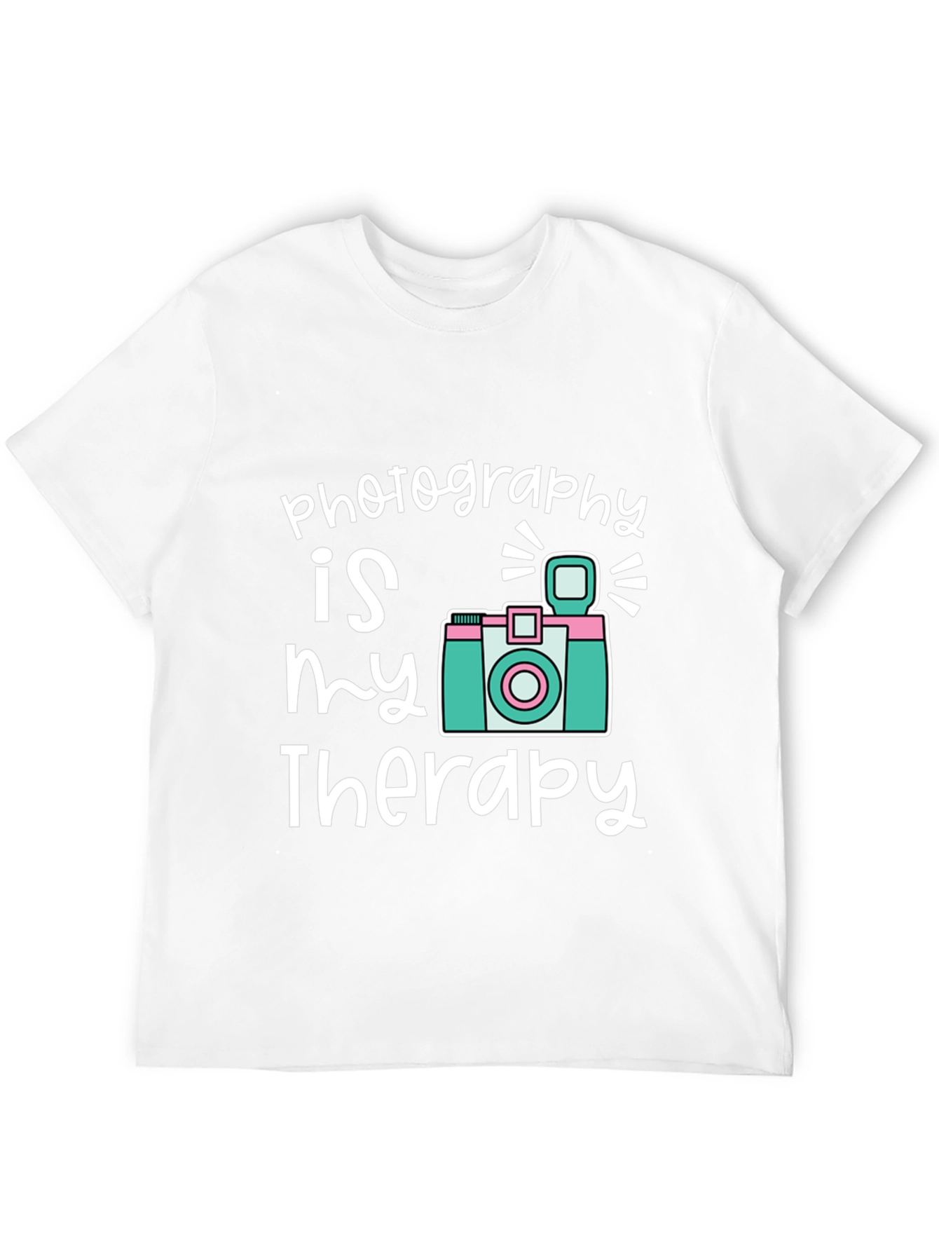 Photography is My Therapy Graphic T-Shirt