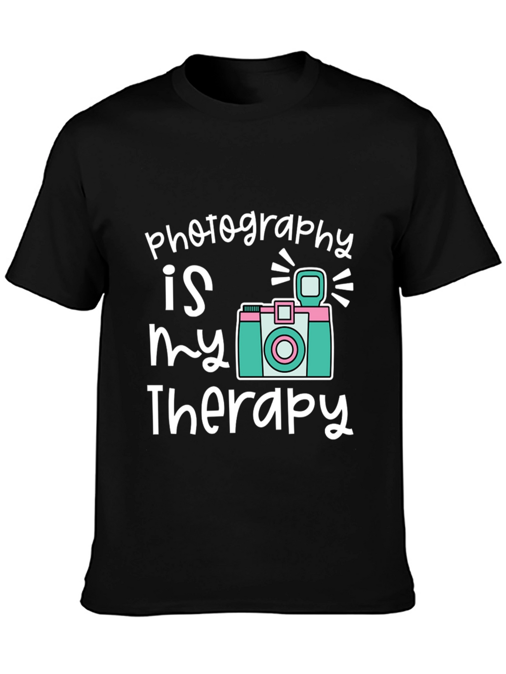Photography is My Therapy Graphic T-Shirt