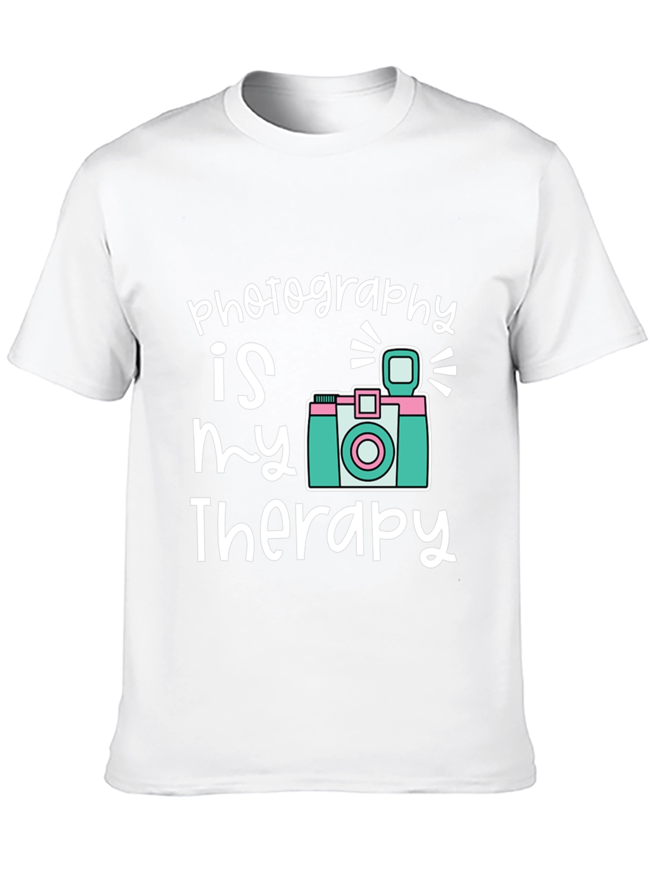 Photography is My Therapy Graphic T-Shirt