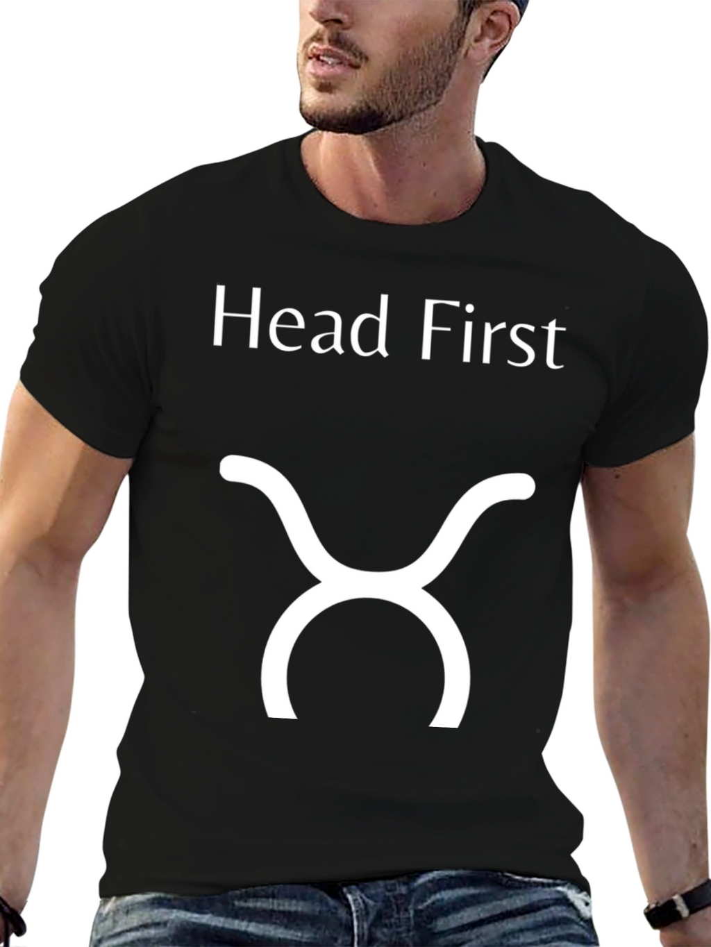Head First Taurus Zodiac T-Shirt