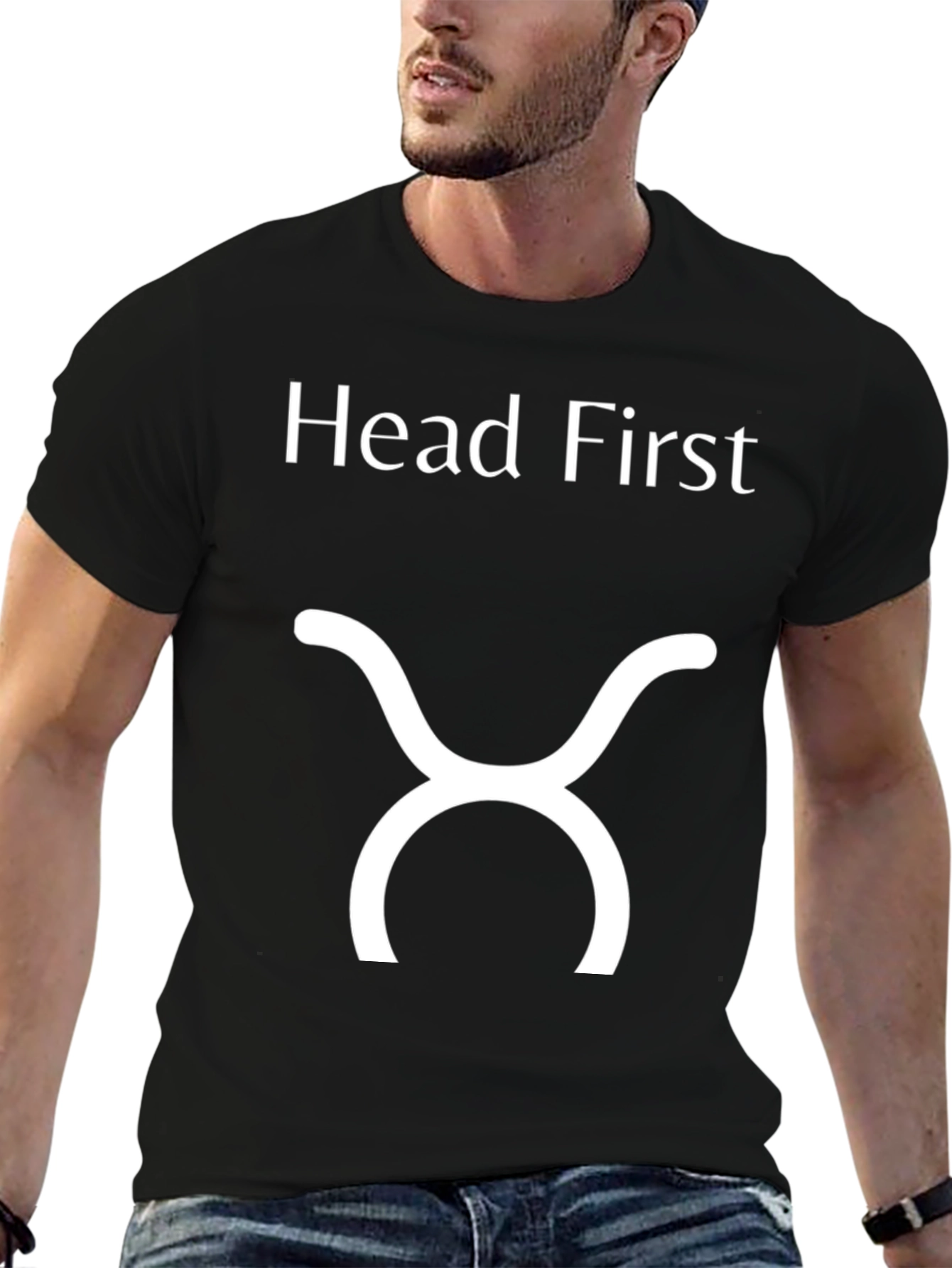 Head First Taurus Zodiac T-Shirt
