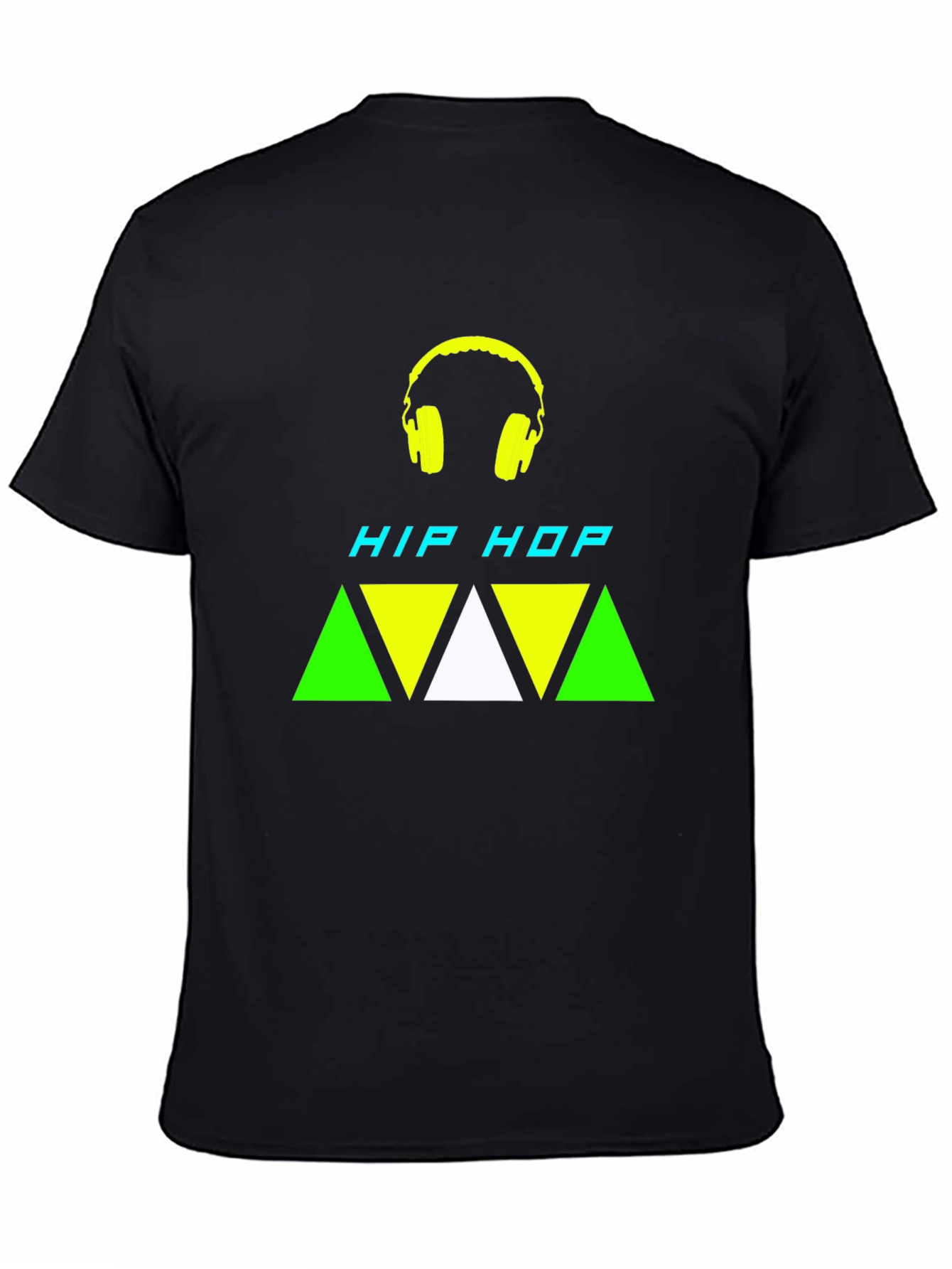 Hip Hop Graphic Tee - Stylish & Trendy Black T-Shirt