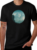 Mountain Vista Graphic Tee - Stylish Black T-Shirt