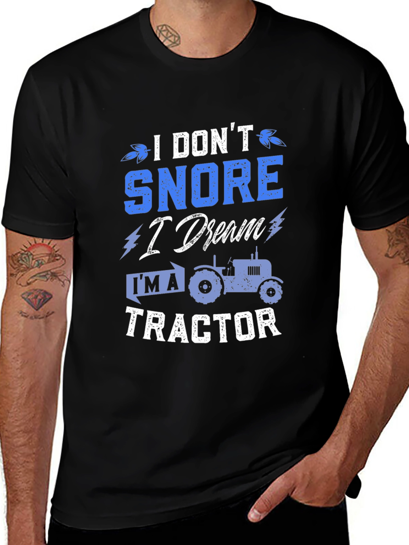 I Dream Im a Tractor T-Shirt Funny Farm Shirt