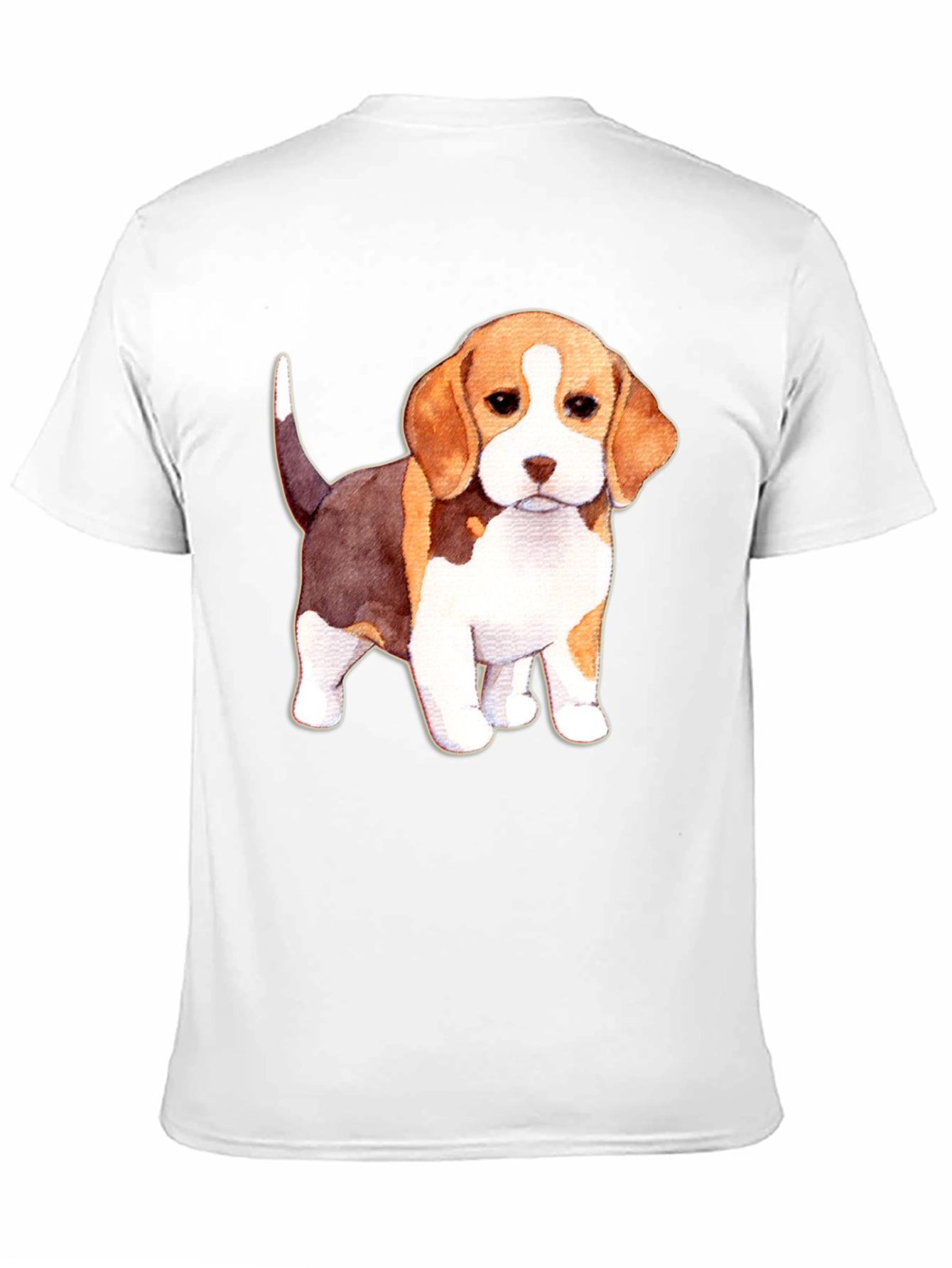 Cute Beagle Puppy Dog Graphic T-Shirt