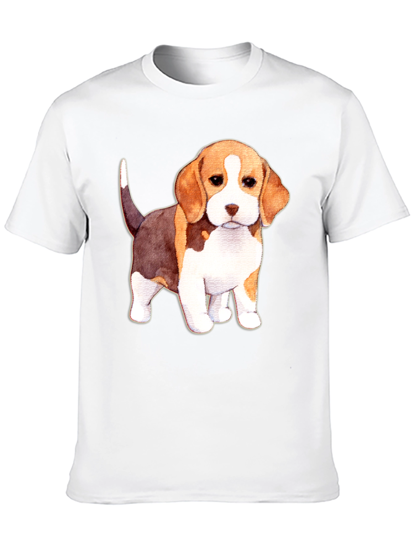 Cute Beagle Puppy Dog Graphic T-Shirt