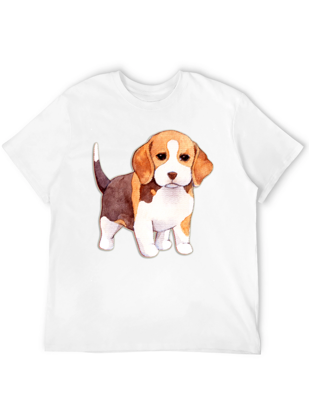 Cute Beagle Puppy Dog Graphic T-Shirt