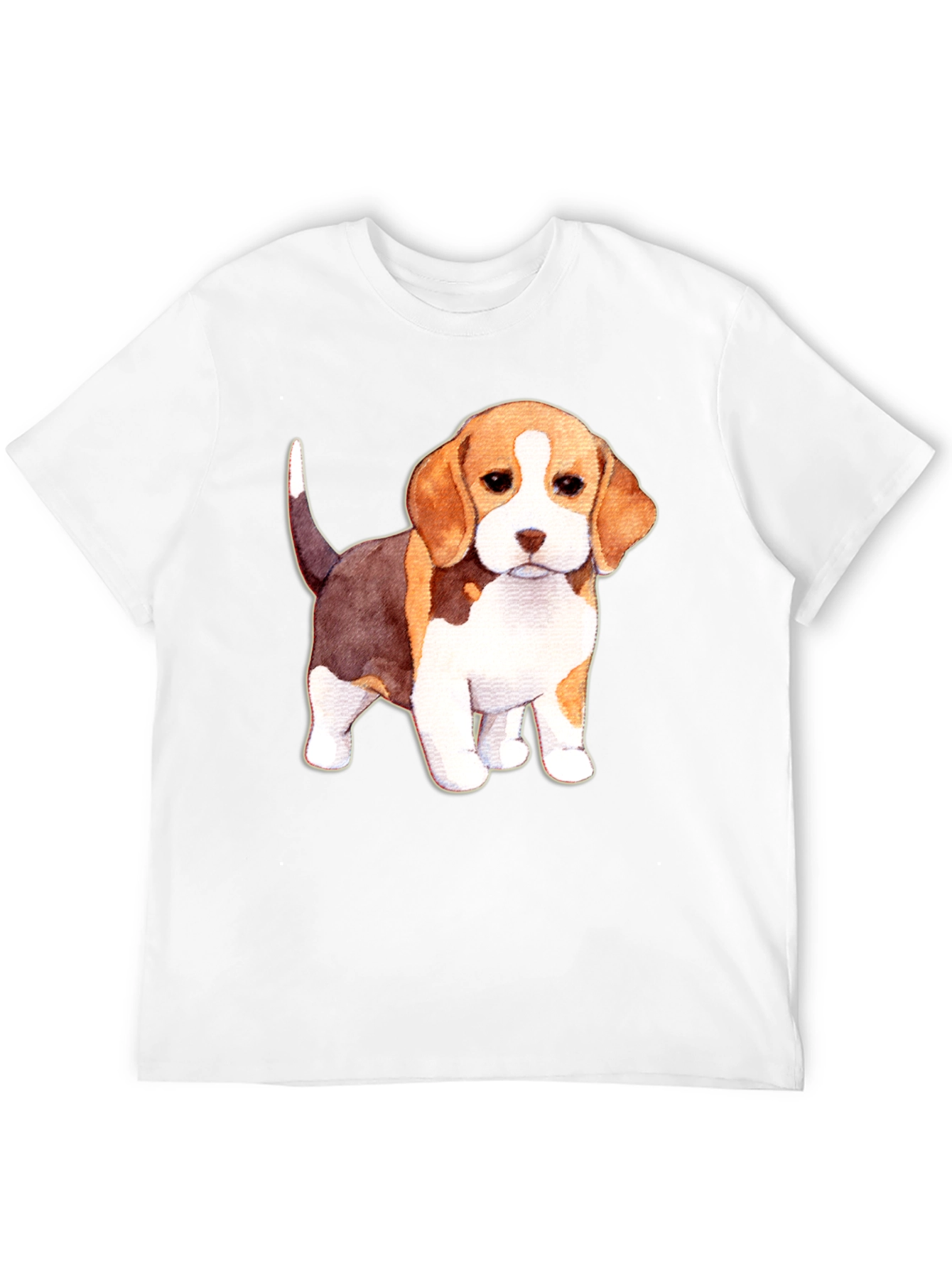 Cute Beagle Puppy Dog Graphic T-Shirt