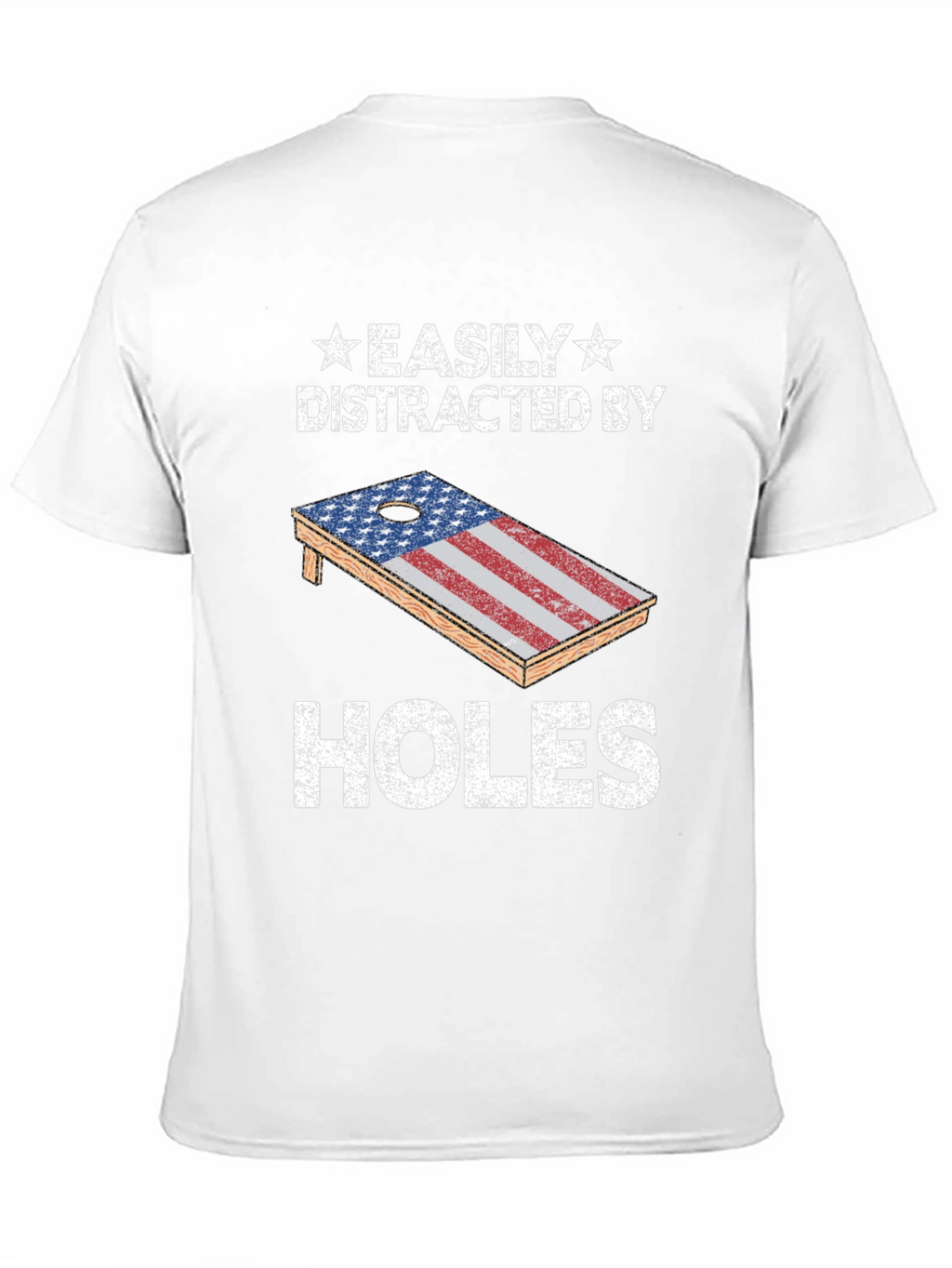 Easily Distracted By Holes Cornhole T-Shirt