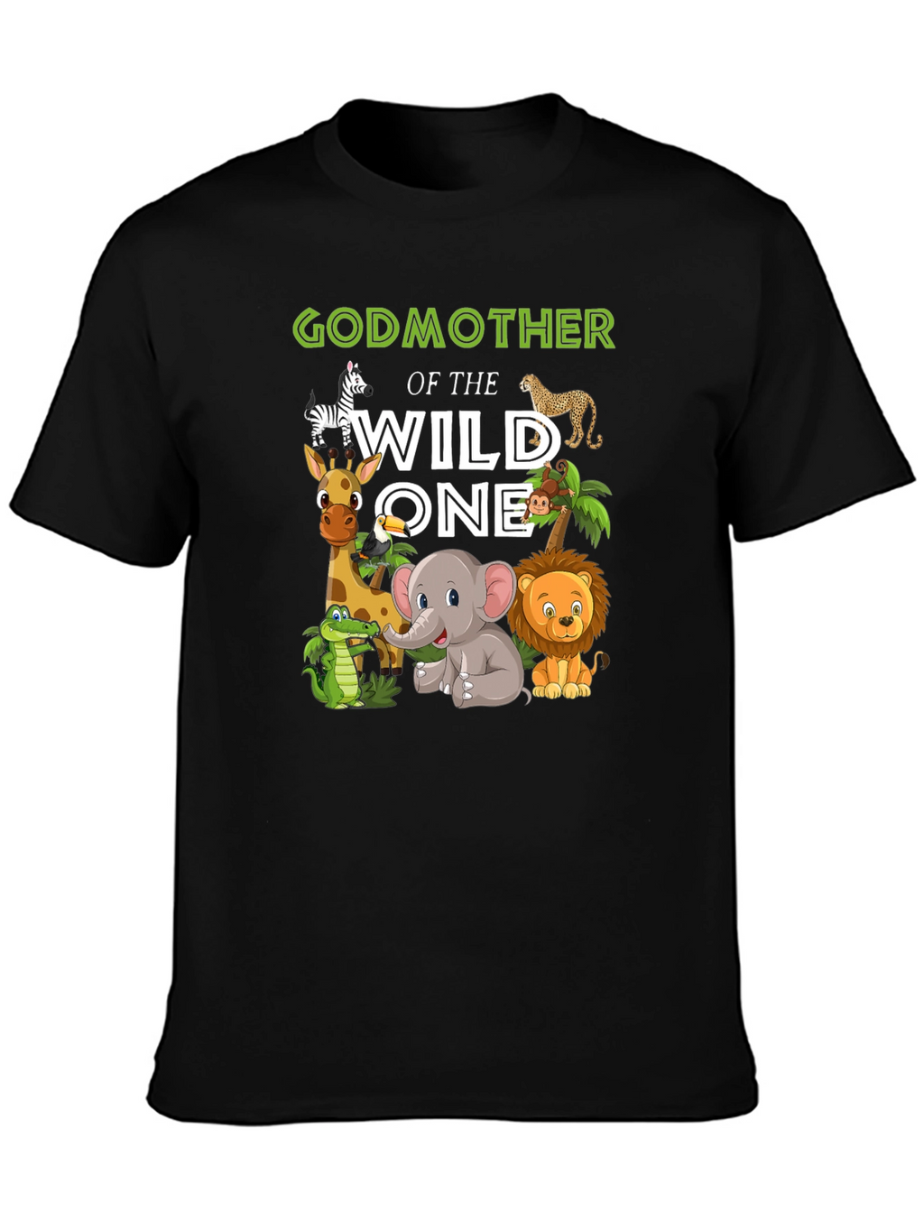Godmother of the Wild One Black Graphic Tee