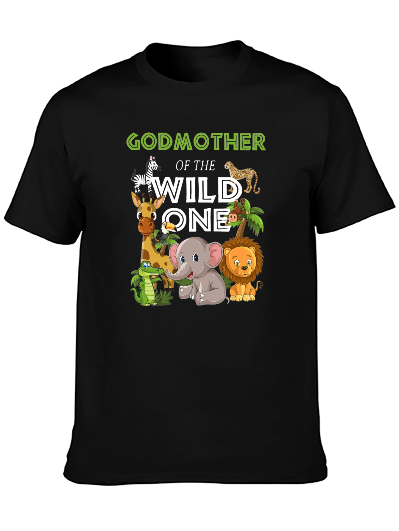 Godmother of the Wild One Black Graphic Tee