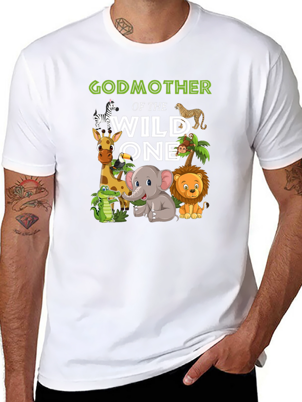 Godmother of the Wild One Black Graphic Tee