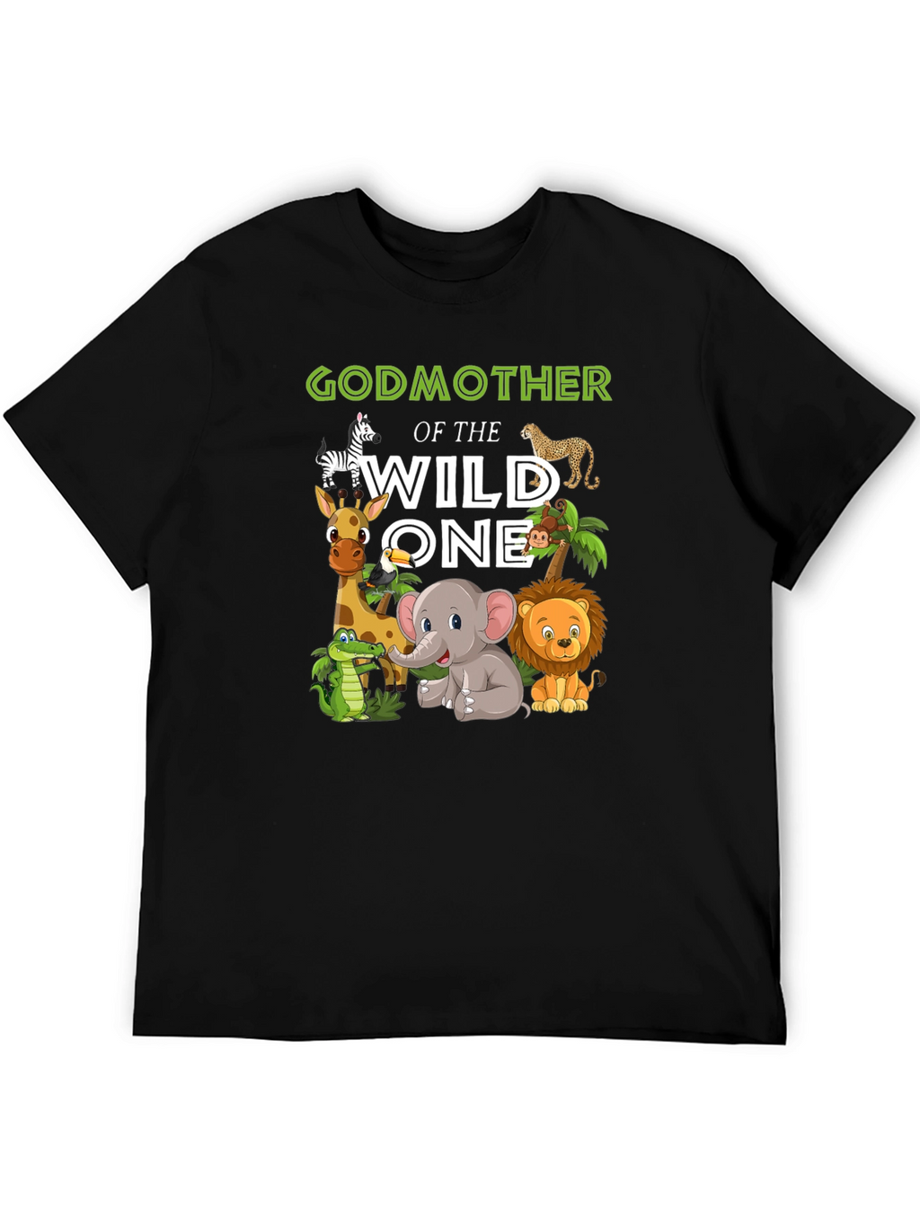 Godmother of the Wild One Black Graphic Tee