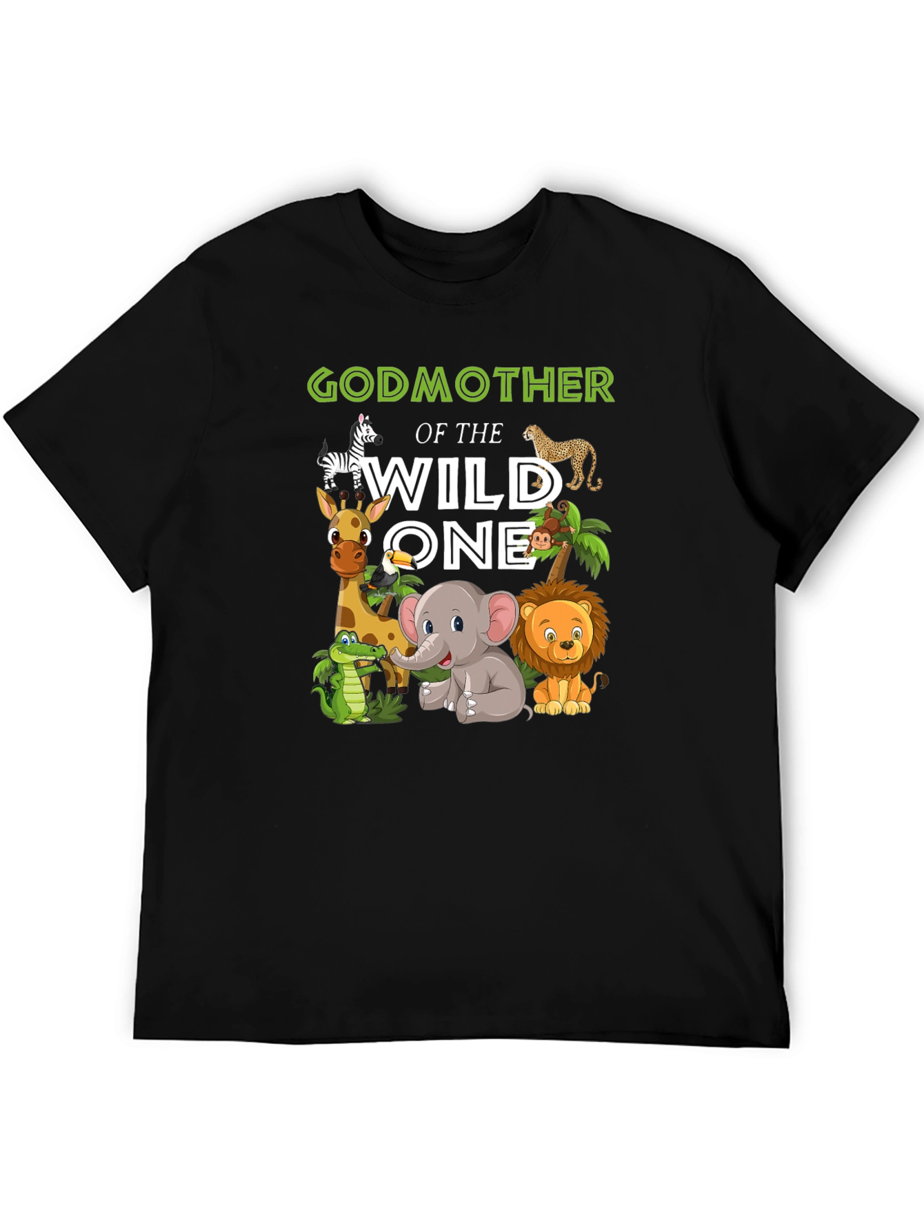 Godmother of the Wild One Black Graphic Tee