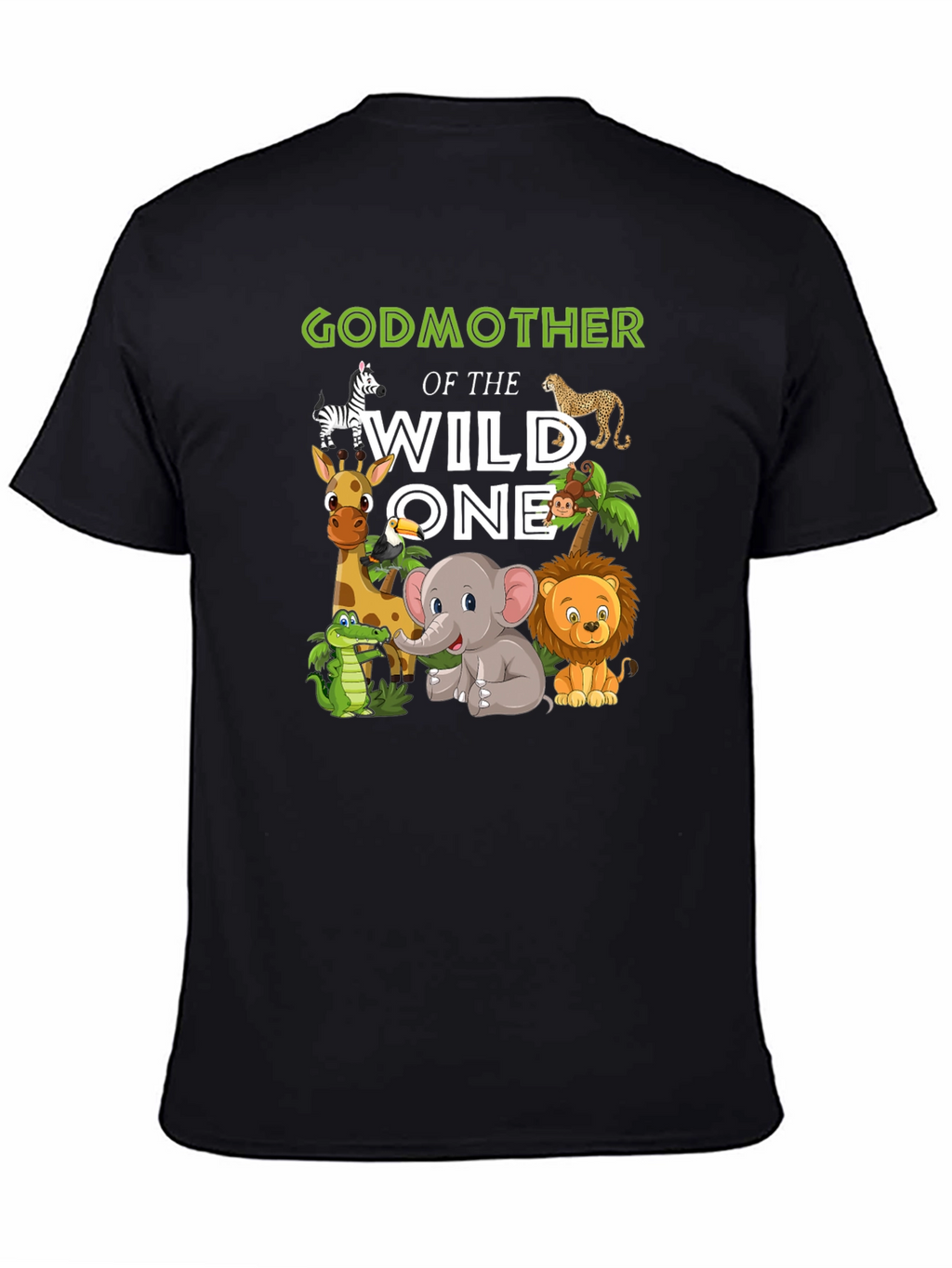Godmother of the Wild One Black Graphic Tee