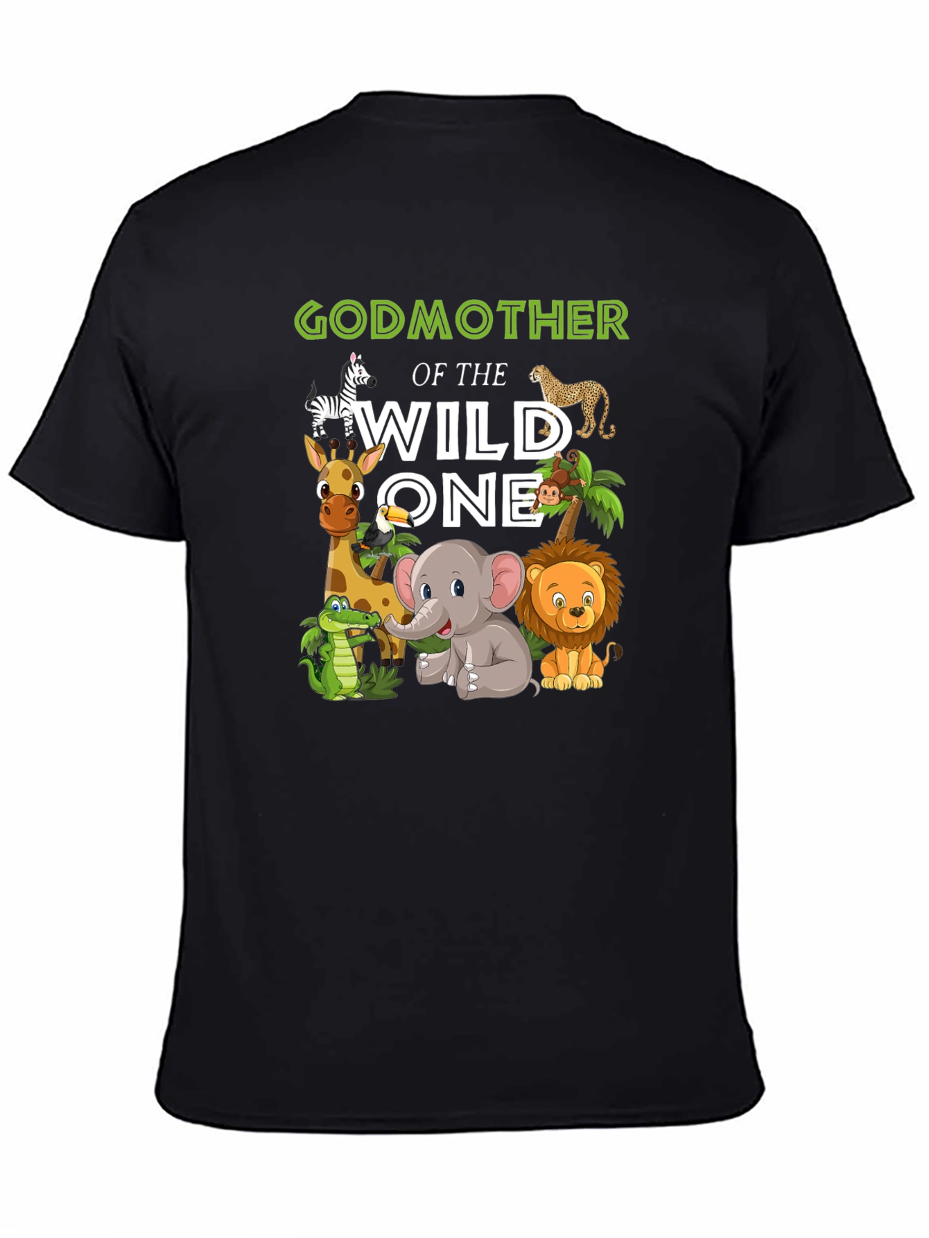 Godmother of the Wild One Black Graphic Tee
