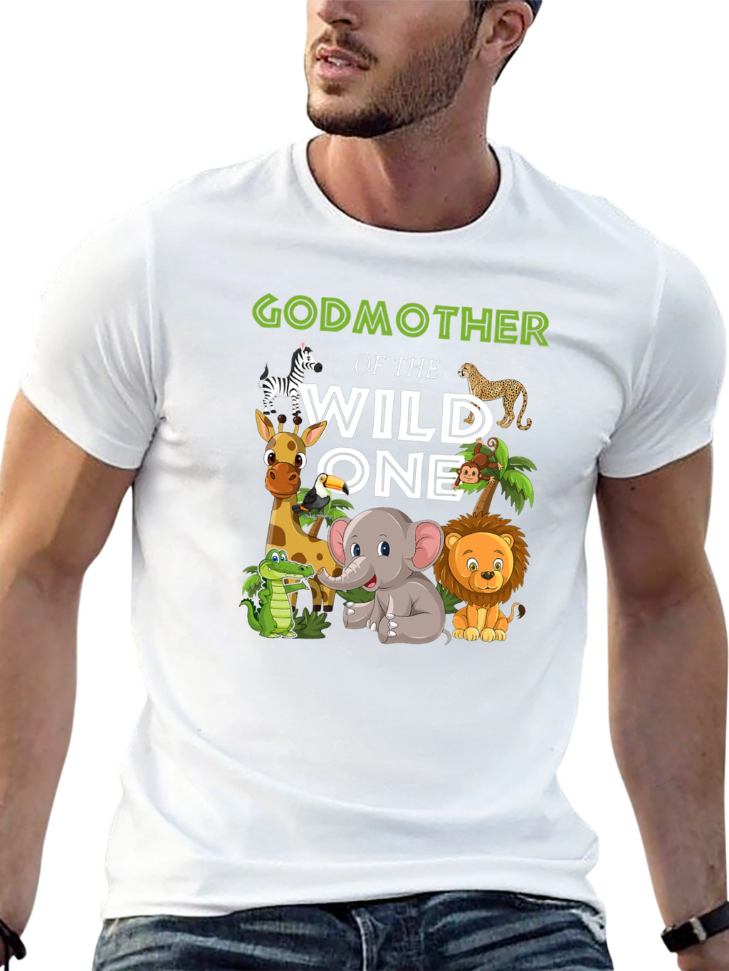 Godmother of the Wild One Black Graphic Tee