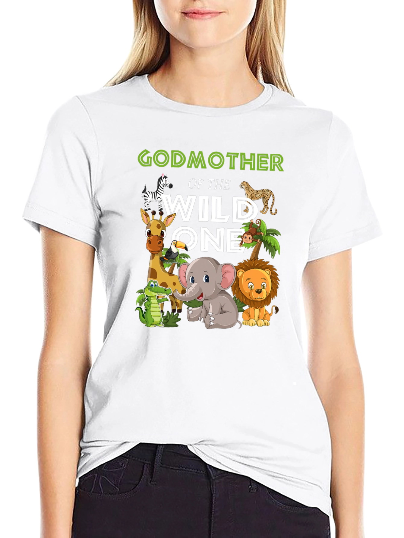 Godmother of the Wild One Black Graphic Tee