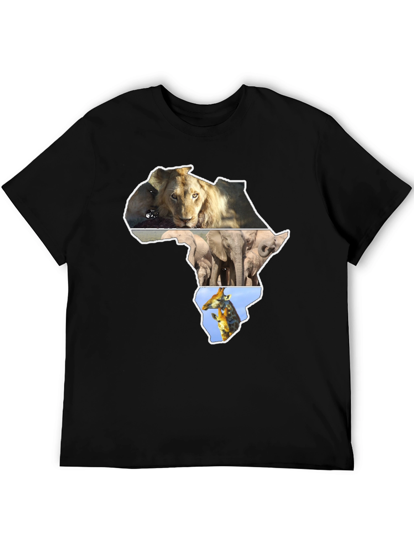 African Animals Graphic T-Shirt
