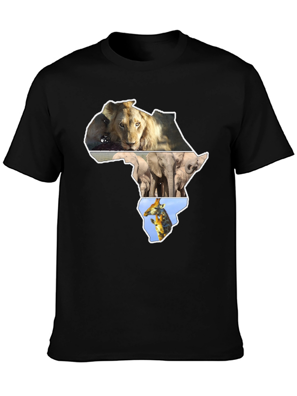 African Animals Graphic T-Shirt