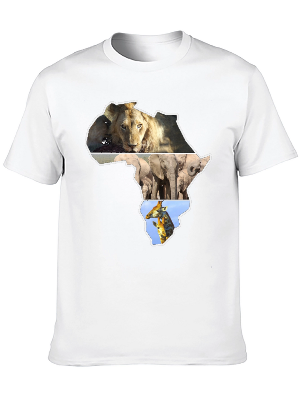 African Animals Graphic T-Shirt
