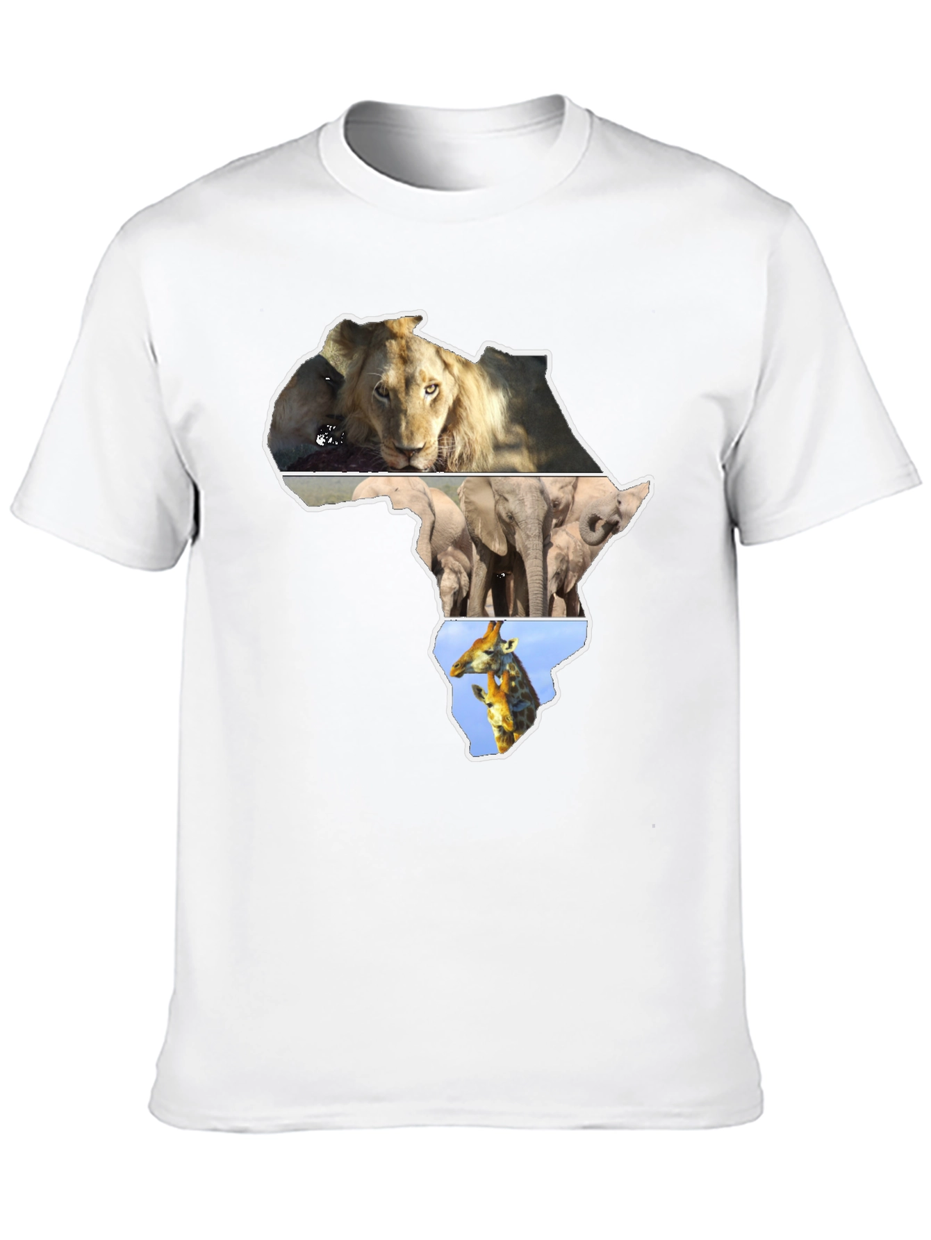 African Animals Graphic T-Shirt