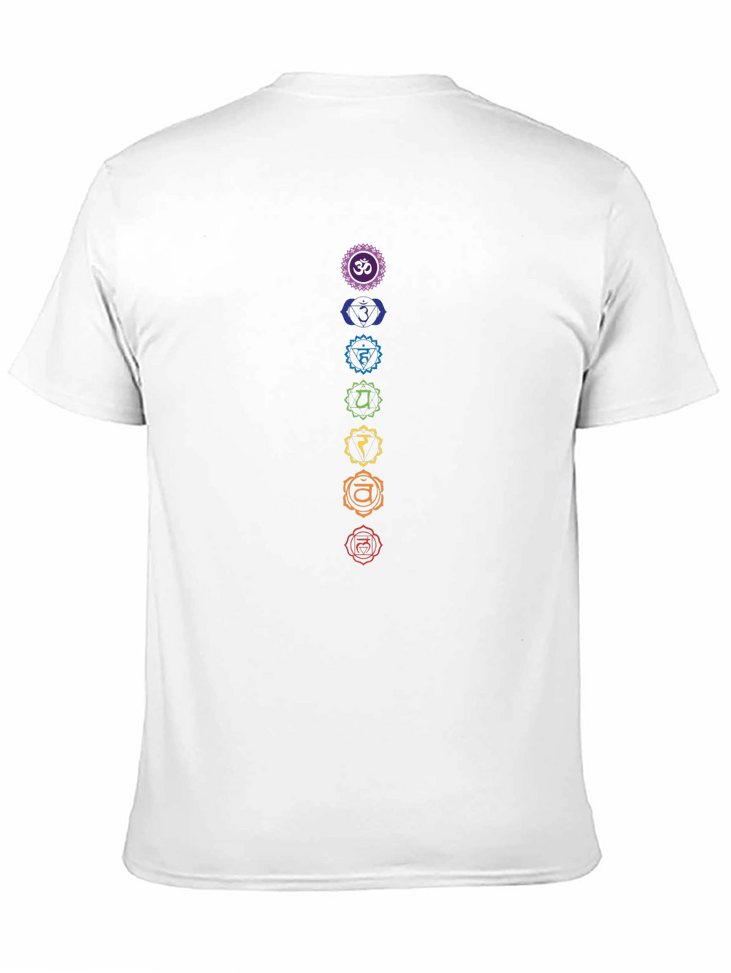 Chakra Symbol Black T-Shirt
