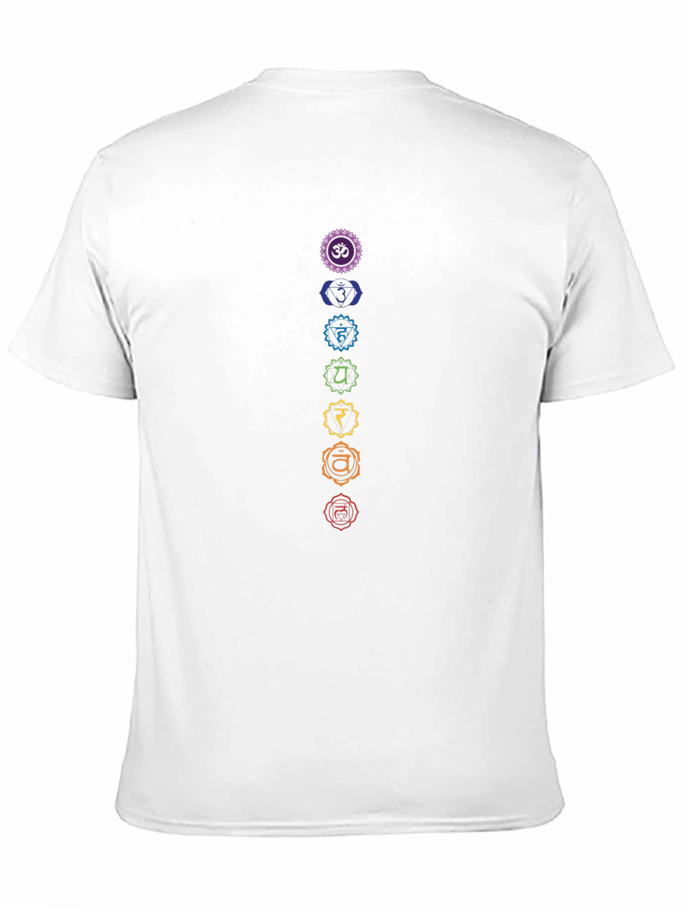 Chakra Symbol Black T-Shirt