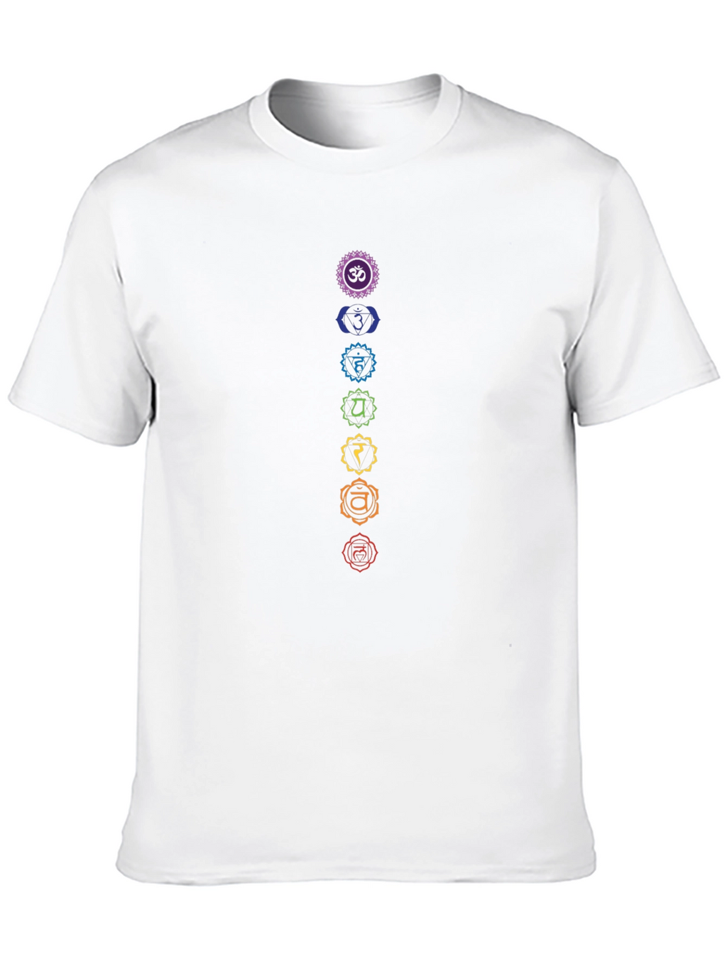 Chakra Symbol Black T-Shirt