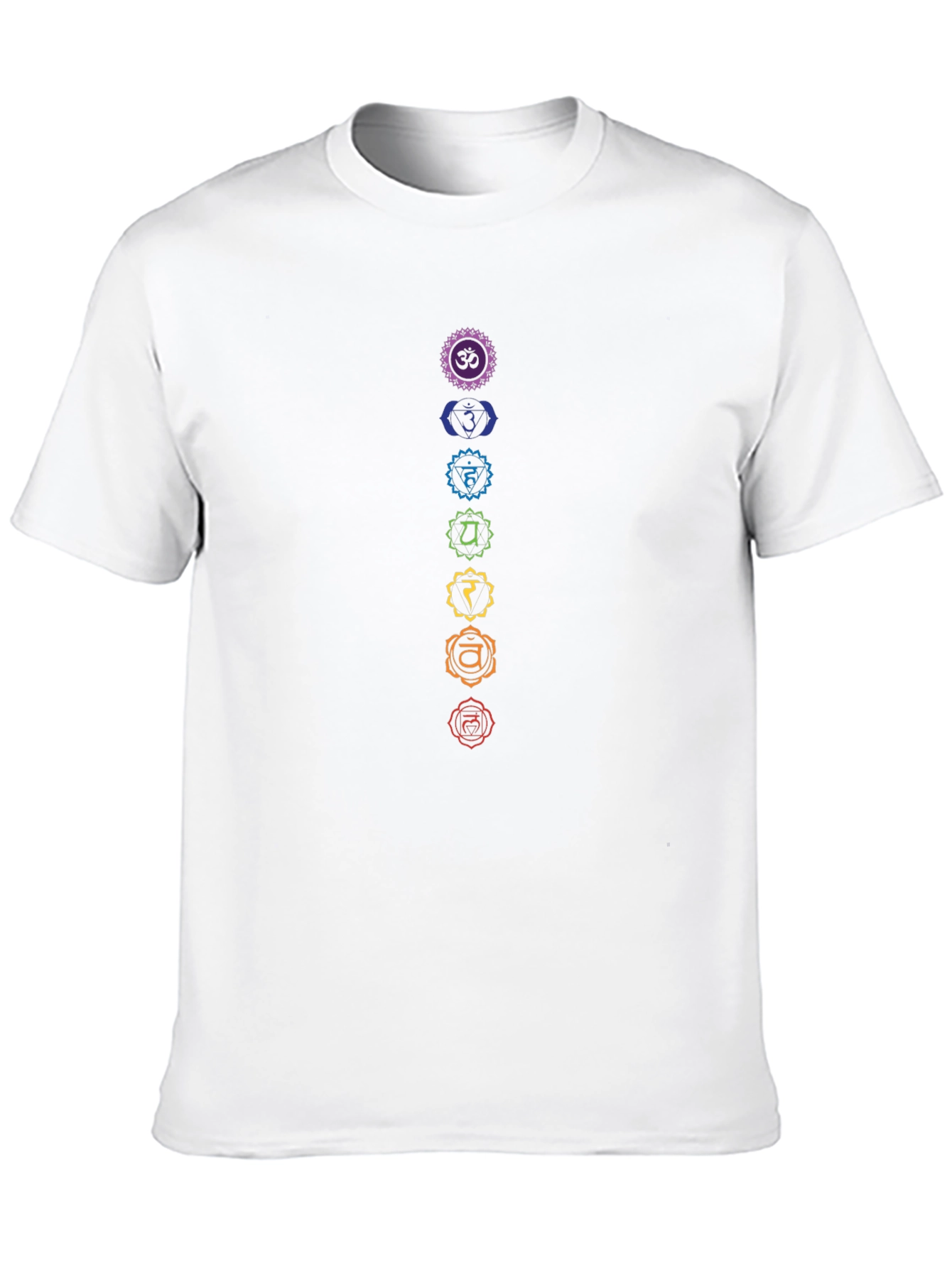Chakra Symbol Black T-Shirt