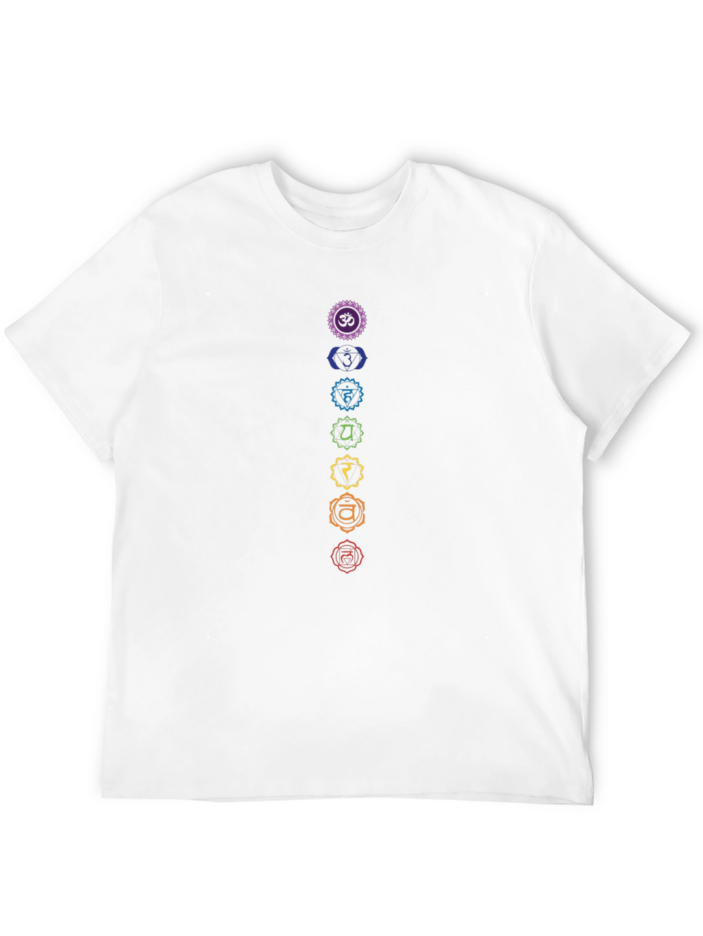 Chakra Symbol Black T-Shirt