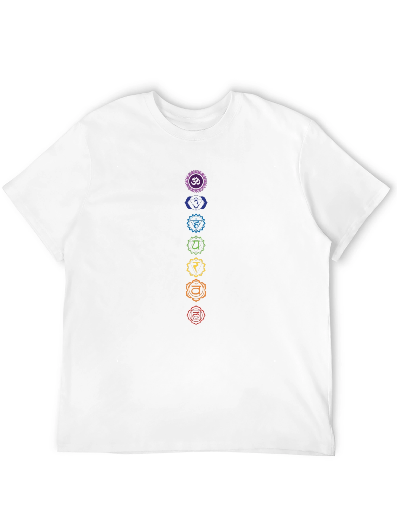Chakra Symbol Black T-Shirt