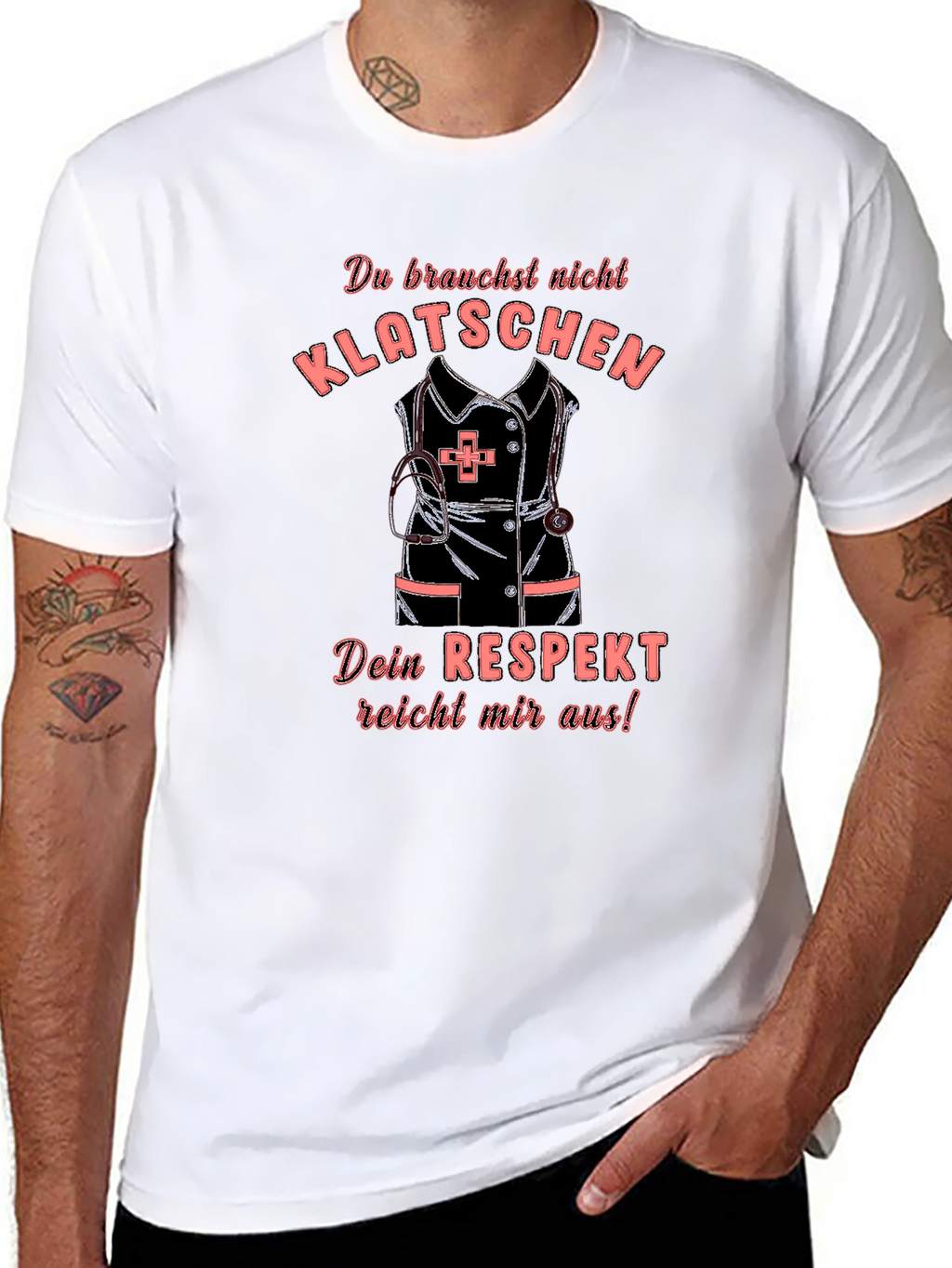 Nurse Humor T-Shirt - Respect Design