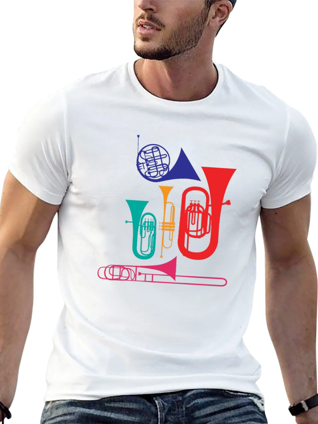Colorful Brass Band T-Shirt
