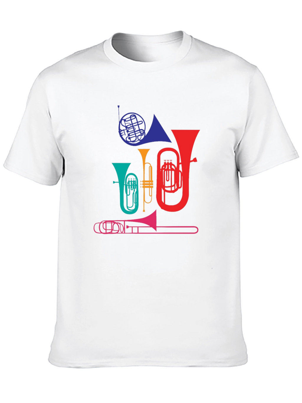 Colorful Brass Band T-Shirt