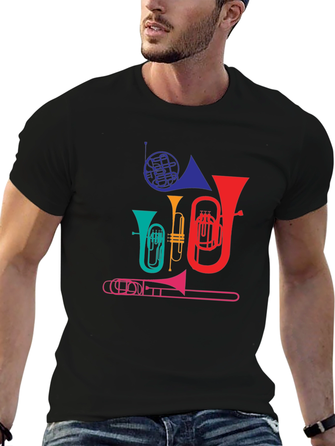 Colorful Brass Band T-Shirt