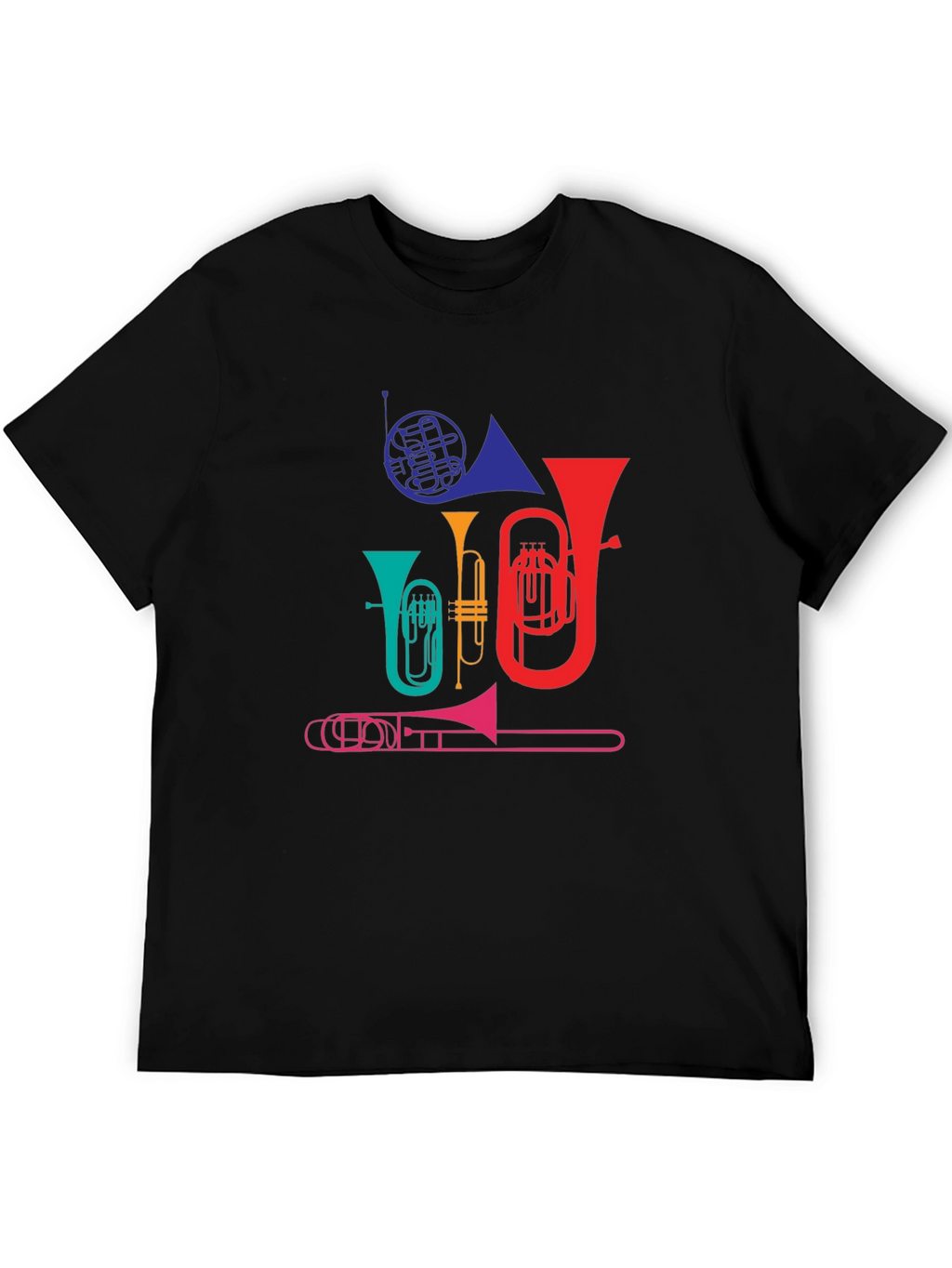 Colorful Brass Band T-Shirt