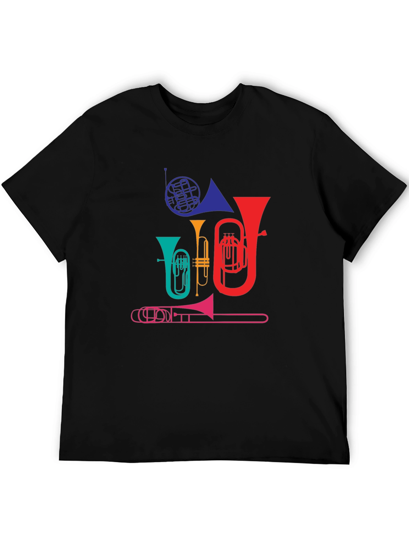 Colorful Brass Band T-Shirt