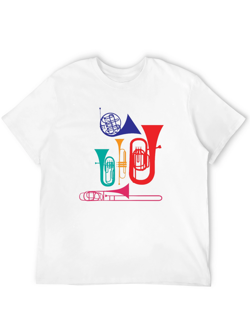 Colorful Brass Band T-Shirt
