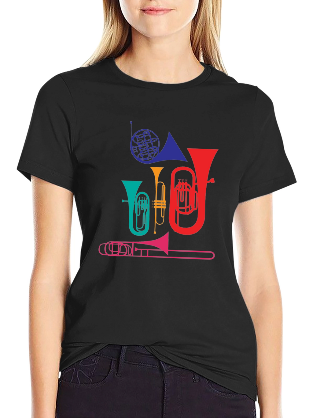 Colorful Brass Band T-Shirt