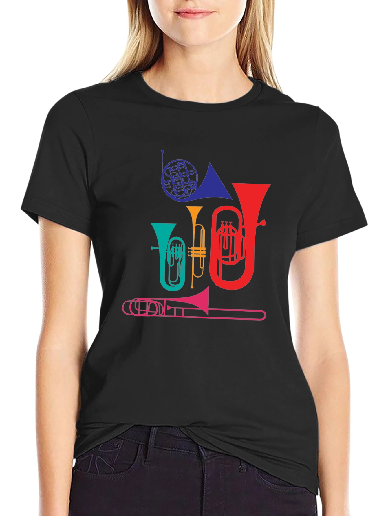 Colorful Brass Band T-Shirt