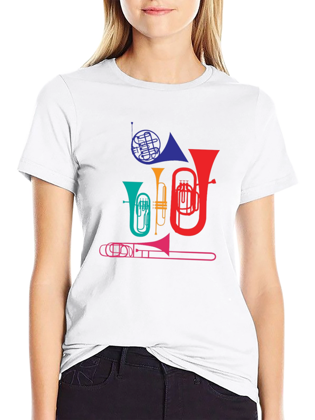 Colorful Brass Band T-Shirt