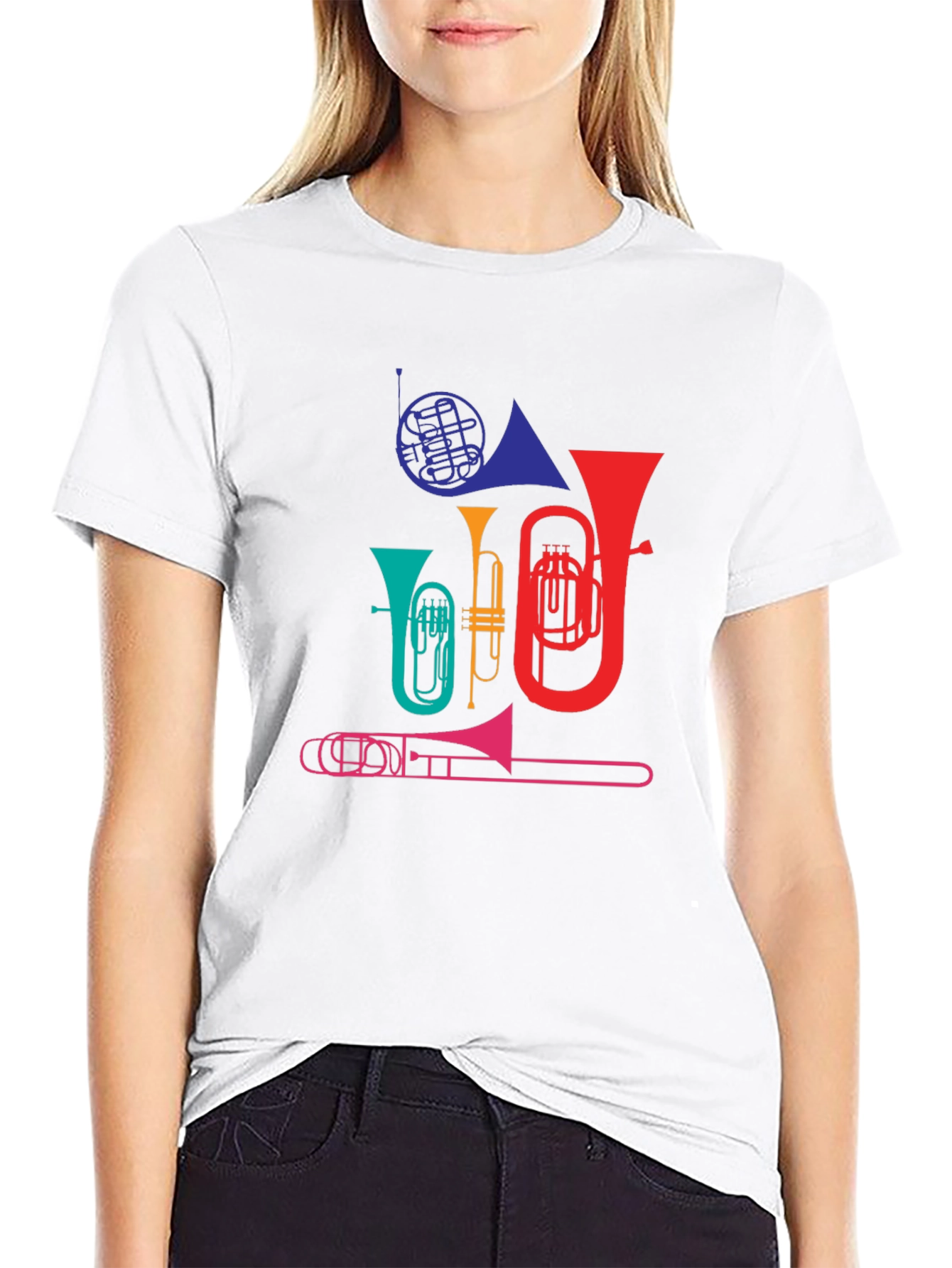 Colorful Brass Band T-Shirt