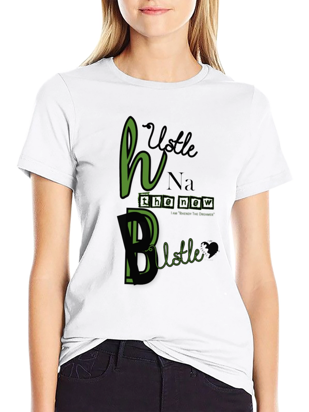 Hustle T-Shirt - Hb Na the new Blstle