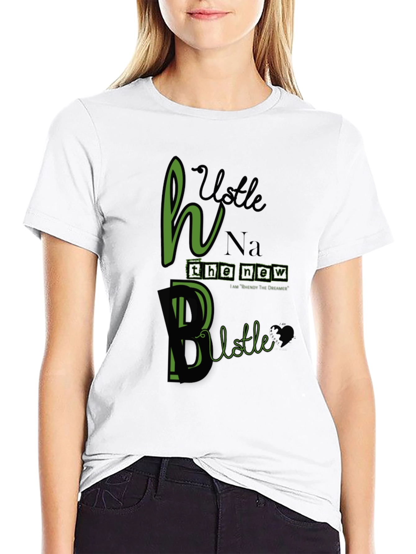 Hustle T-Shirt - Hb Na the new Blstle