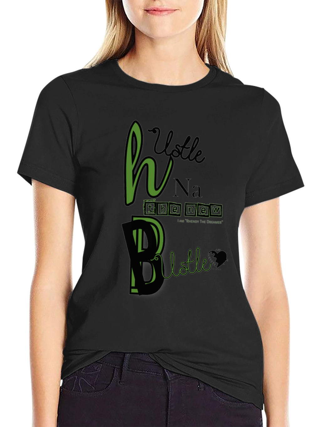 Hustle T-Shirt - Hb Na the new Blstle