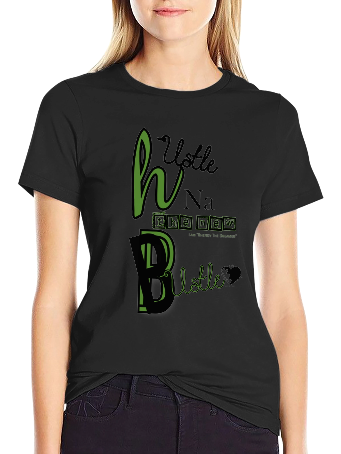 Hustle T-Shirt - Hb Na the new Blstle