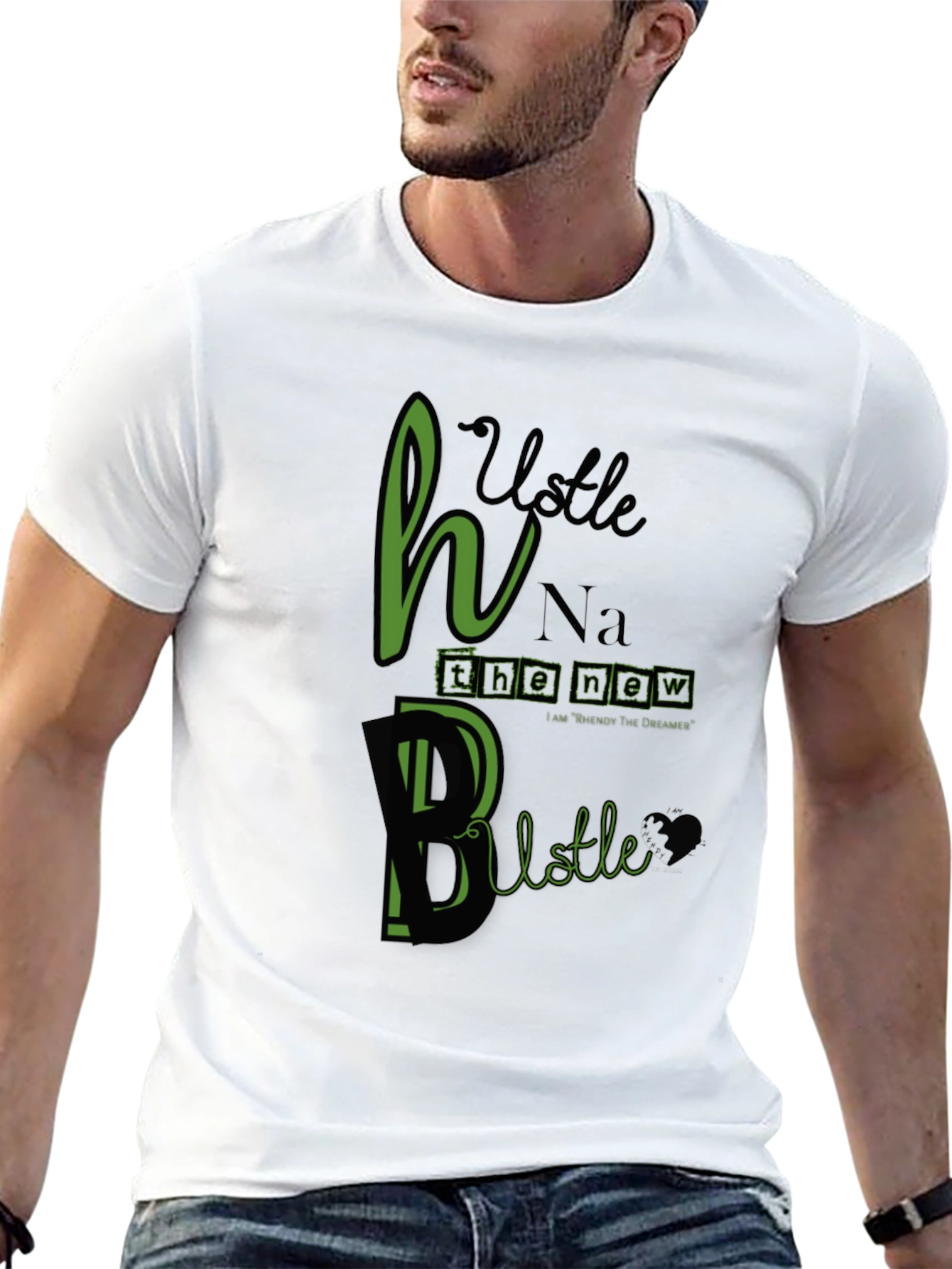 Hustle T-Shirt - Hb Na the new Blstle