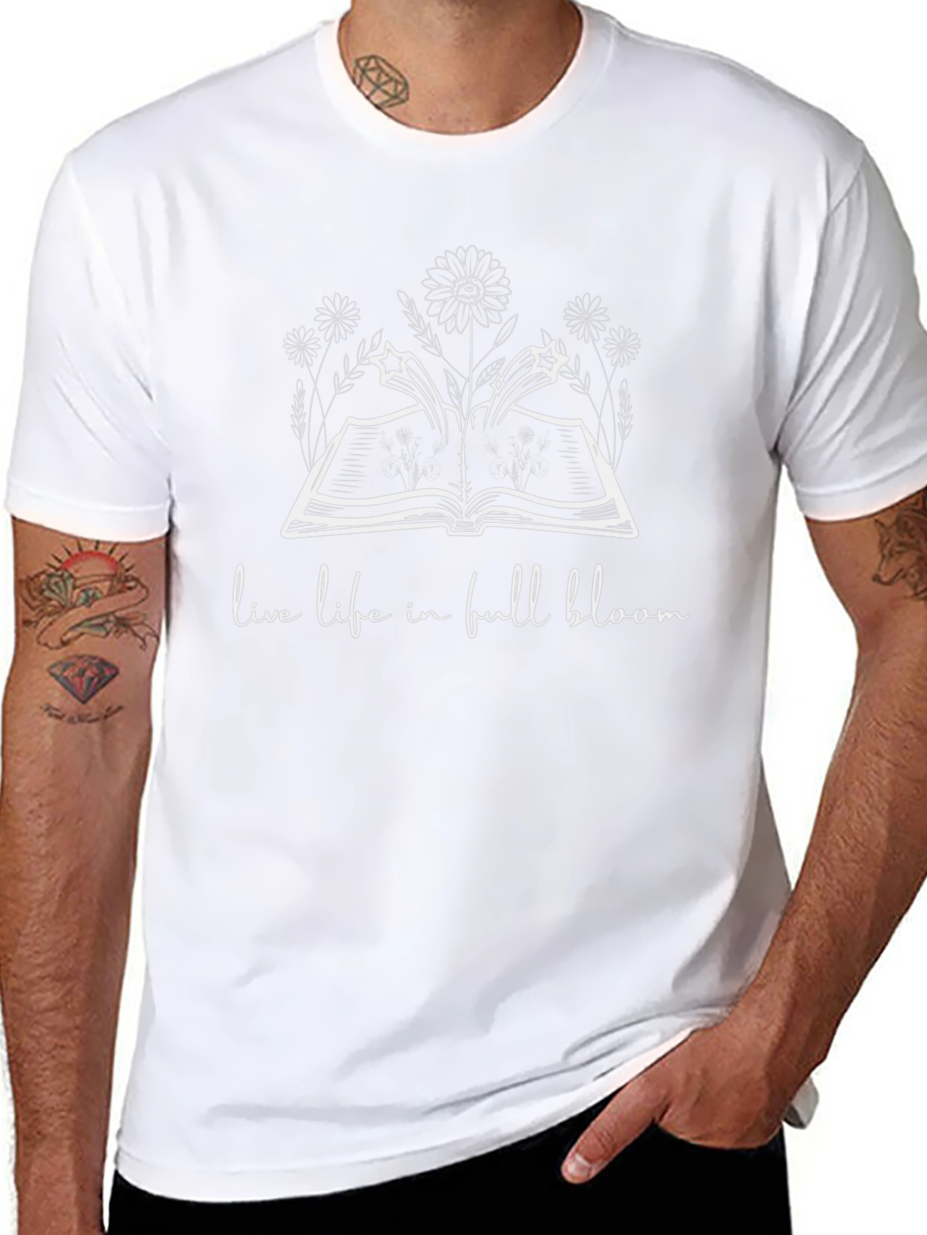 Live Life In Full Bloom Unisex T-Shirt